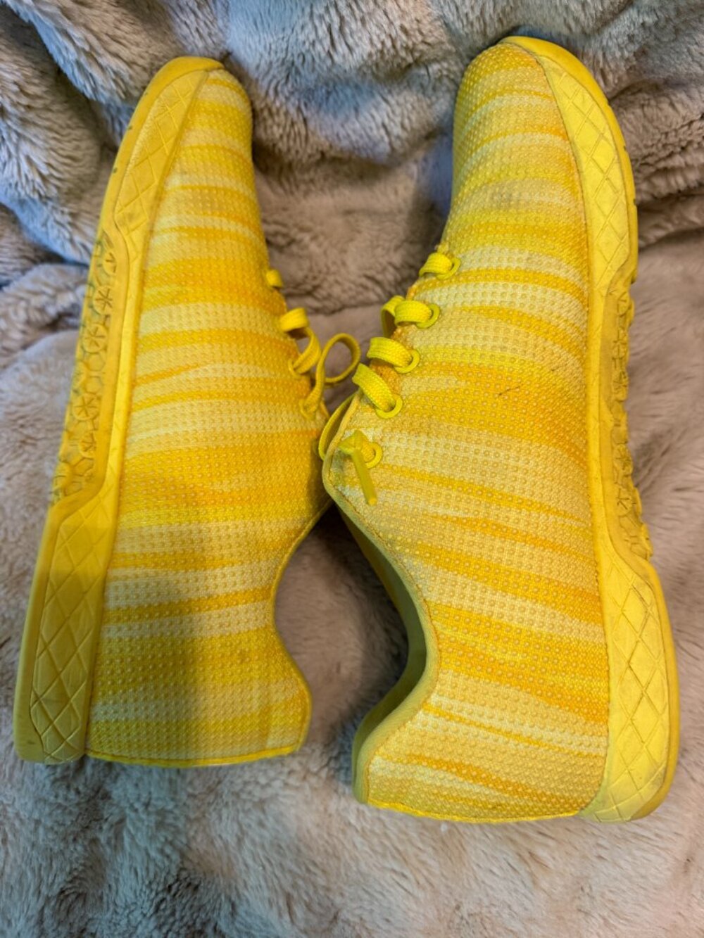 Men's No Bull Training Sneakers Yellow White 11.5 - Picture 8 of 9